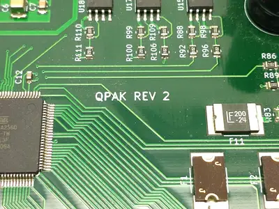 QMSI QPAK Rev 2 Control Circuit Board 2528453A-Y1-190114 - Used