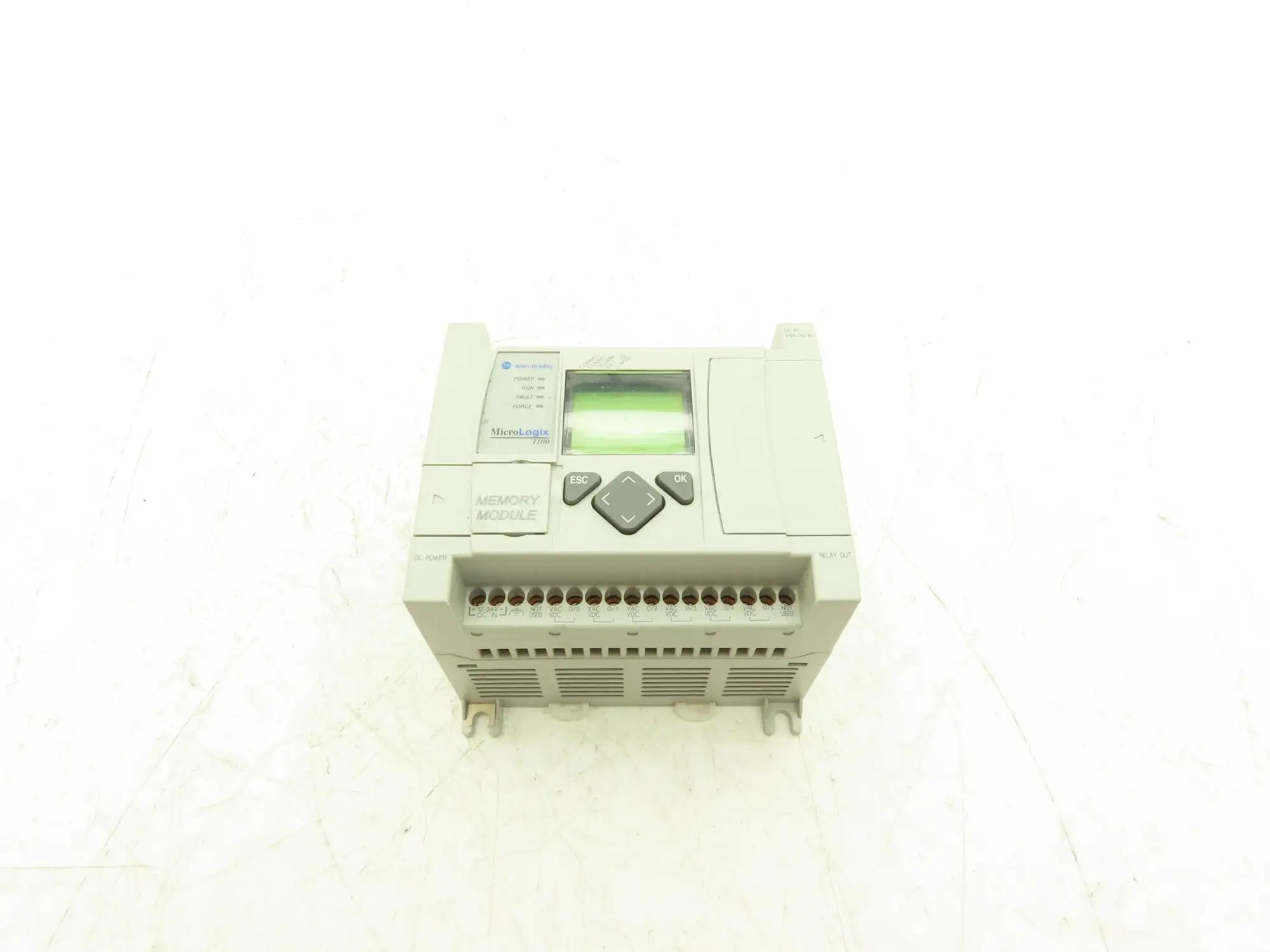 Allen Bradley 1763-L16DWD PLC MicroLogix 1100 16 Point Controller Ser B FW 12