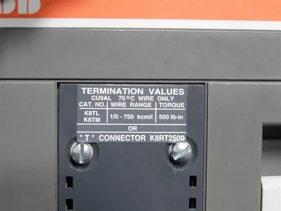 ABB SACE S8D Molded Case Switch 2500A 600VAC/DC 3 Pole Used