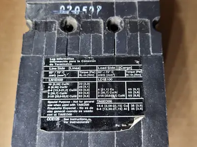 USED SIEMENS CED63B090