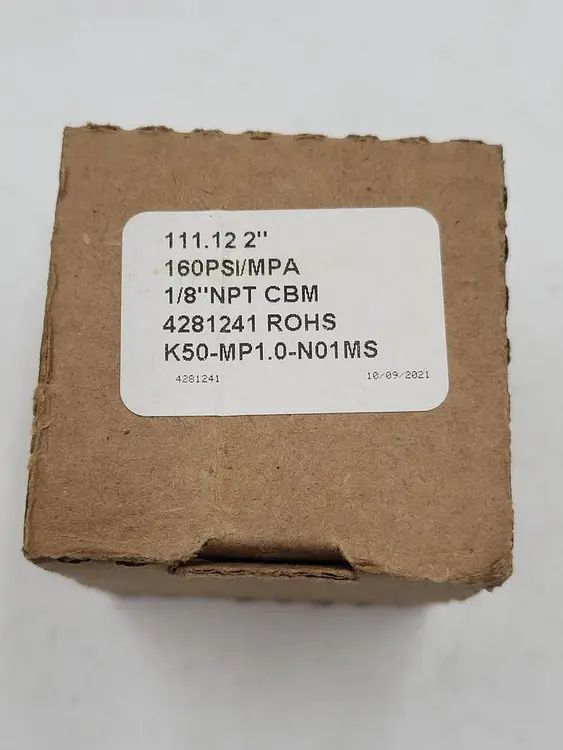 New | in-Stock SMC SMC PRESSURE GAUGE 111.12 2 160PSI / MPA - 1/8" NPT **NEW** Universal Pressure Meters | ND Industrial Surplus #1216454