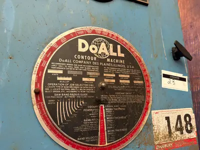 Used DOALL 2013-V Vertical Band Saws Ontario CA | Aucto #1306905