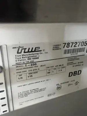 Used TRUE T-23G Refrigerators Florida US | BAM Discount Restaurant Equipment #1251389