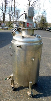 USED 75 GALLON TANK MIXING TANK