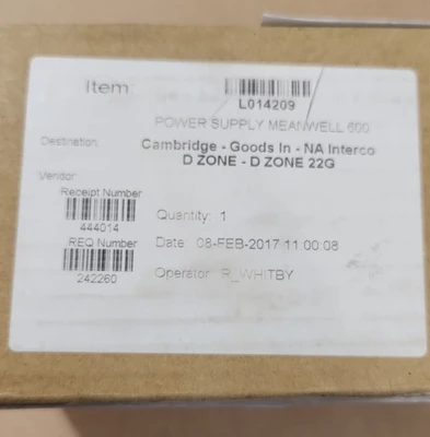 NEW MEAN WELL PSP-600-24