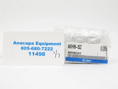New | in-Stock SMC MXH10-15Z Parts (Hydraulics and Pneumatics) California US | ANACAPA EQUIPMENT BROKERS, INC #1299961