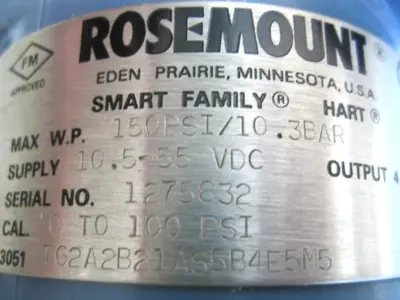 New | in-Stock Rosemount 3051TG2A2B21AS5B4E5M5 Sensors New Hampshire US | Bitter End Trading #1452820