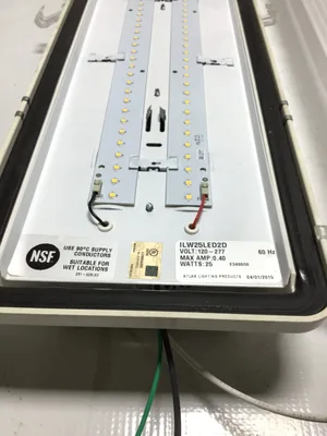 Atlas Lighting ILW25LED2D Vapor Tight LED Fixture 25W