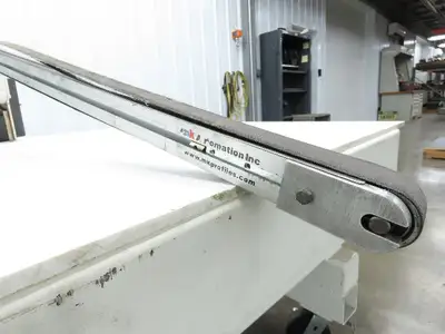 MK North America 50mm x 1750mm Belt Conveyor 115V Variable Speed  *Bad Belt*