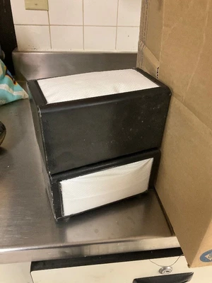 Napkin holders and napkins
