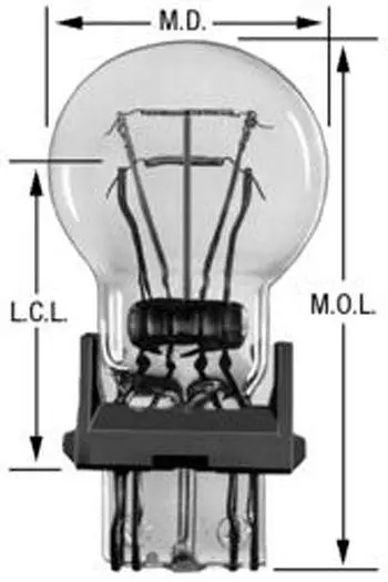 New | in-Stock NAPA LIGHT BULB # 3157 Light Source Equipment Pennsylvania US | East West Machinery & Drilling #1416515