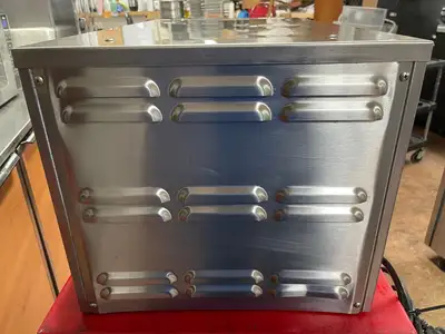 Used Duke Used Duke FWM34-23-120 Heated Pass Thru Food Warmer Holding Cabinet 120V Hot Food Warming, Holding, & Transport Cabinets Illinois US | Falcon Restaurant Supply #1376169