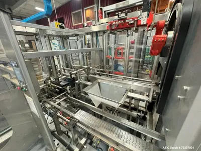Used Bottling Line – GAI Rotary Filler, APE Packers, ROPP Capper, Case Sealer