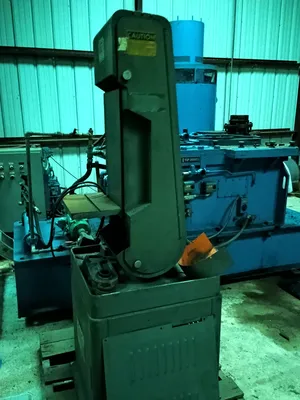 Hammond Model 1000-D-8 Abrasive Belt Grinder; S/N 1716