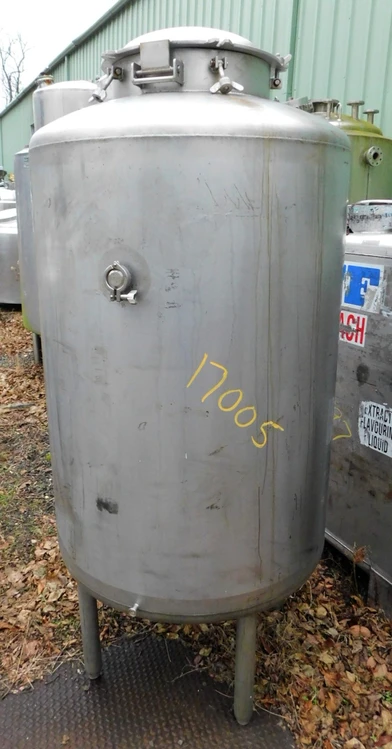 Used 200 GAL STORAGE TANK 200 GALLON Stainless Steel Tanks New Jersey US | Champion Trading Corporation #424649