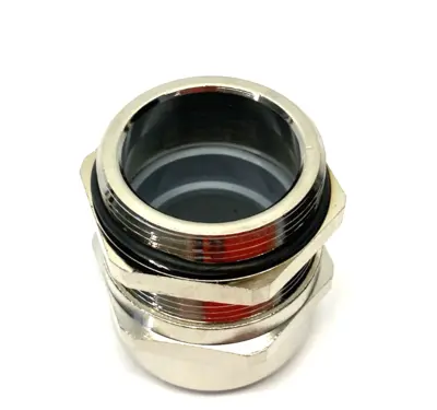 New | in-Stock Weidmüller Nickel-plated Strait Brass Cable Gland VG 29-MS68 Silver Electrical Fittings Michigan US | Maverick Industrial Sales #1395217