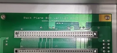 Umtek 6-Slot Rack Chassis Back Plane Board Ver. 1.2 Used