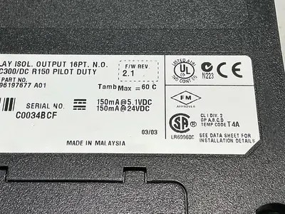 USED ALLEN BRADLEY 1756-OW16I SERIES A