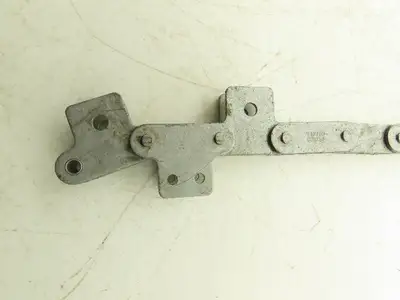 Maxtop ASA2040 Flight Chain 1" Pitch 180"L Single Strand Attachment Roller Chain