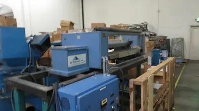 40" WIDE QC ELECTRONICS TWO-SIDED CORONA TREATER