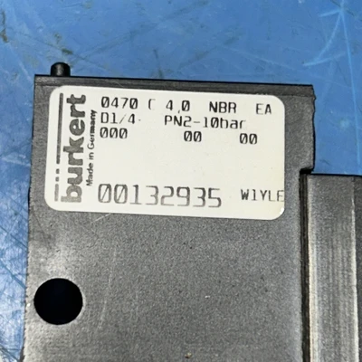 NEW BURKERT 132935