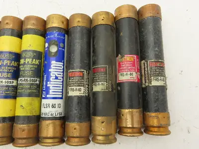 Dual Element Time Delay Fuse RK5 60Amp 600VAC 300VDC Lot of 16
