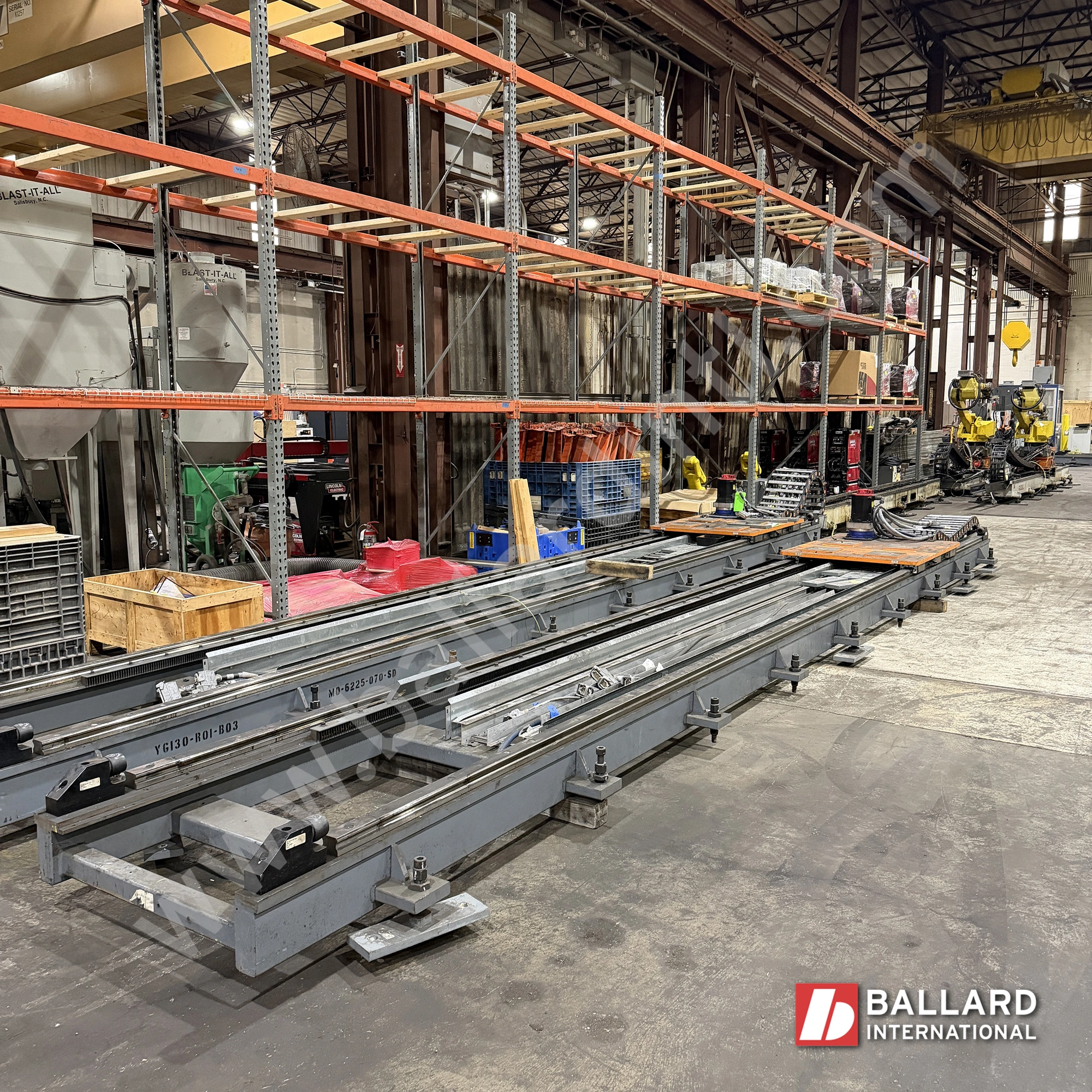 FANUC RTU Gen VI 7th Axis Robot Linear Rail – Standard Duty – 9 Meter
