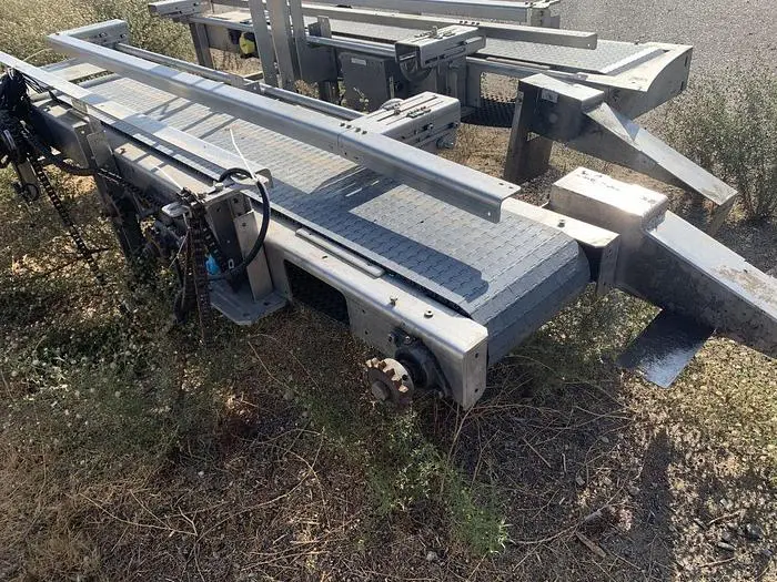 Conveyor, Belt, 12" x 6.5', S/st, Plastic Belt, Boxes #S744697