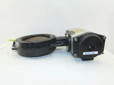 Sure Torque Series ST-DA Model I-103 Pneumatic Actuator W/5" Butterfly Valve