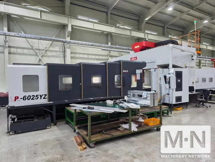 2018 AWEA LP-6025YZF MACHINING CENTERS, VERT., CNC, BRIDGE TYPE | Machinery Network
