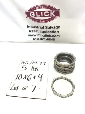 T & B 149 3-1/2” Conduit Locknut for Use W/ Rigid/IMC Conduit 7 pieces