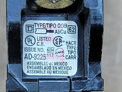 Used SQUARE D QOB130 Switchgears British Columbia CA | Lenmark #1438702