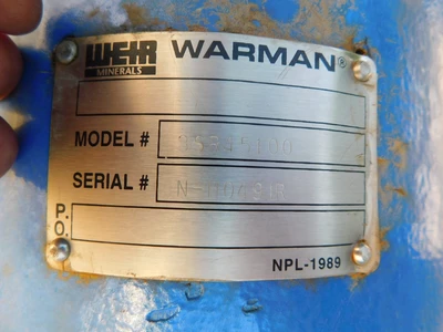 WARMAN _UNKNOWN_ Other Pumps | Equipment Recovery Corp. (12)