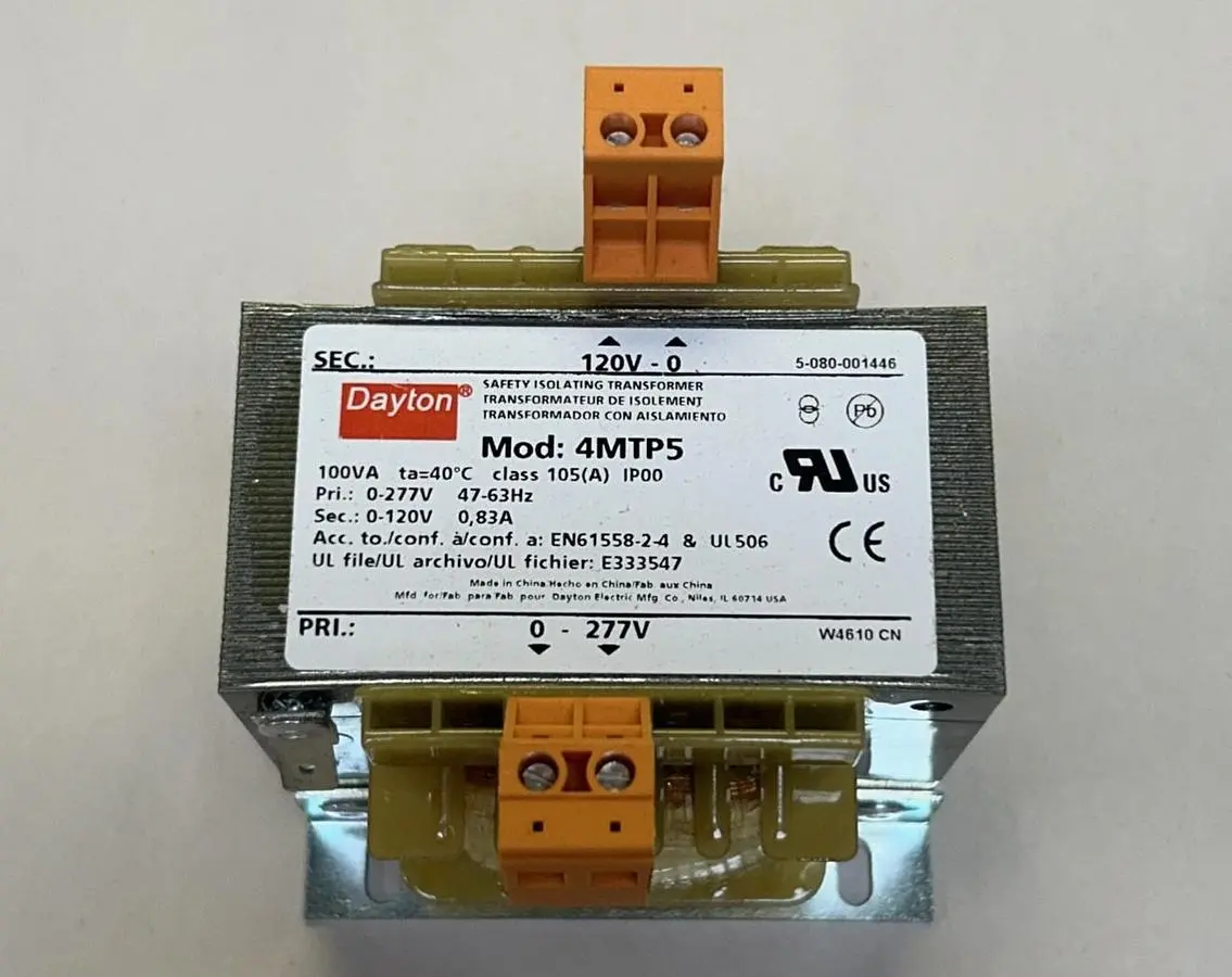 Used DAYTON 4MTP5 Miscellaneous Equipment (Electrical & Power) | Surplus Asset Holdings #1202977