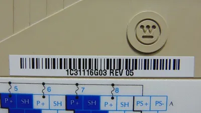 Westinghouse Emerson 1C31116G03 Ovation Analog Input Module Rev. 05 Used