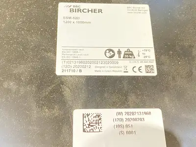 USED BBC BIRCHER SAFETY SWITCH MAT 1200MM X 1000MM