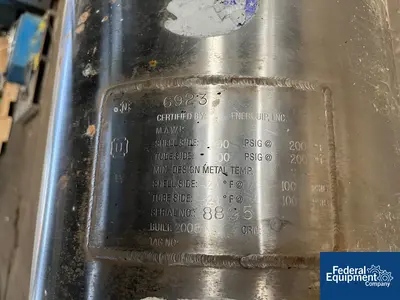 USED Enerquip 103 Sq Ft Enerquip Heat Exchanger, S/S, 100#