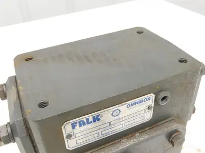 Falk Omnibox 238WB3A Worm Gearbox 10:1 Reducer 175rpm 3Hp RH Output