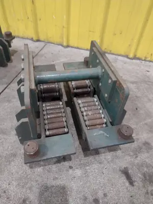 (4) 4 TON HILLMAN MODEL #B1-4  ROLLER TYPE MACHINERY MOVING SKATES: STOCK #22989