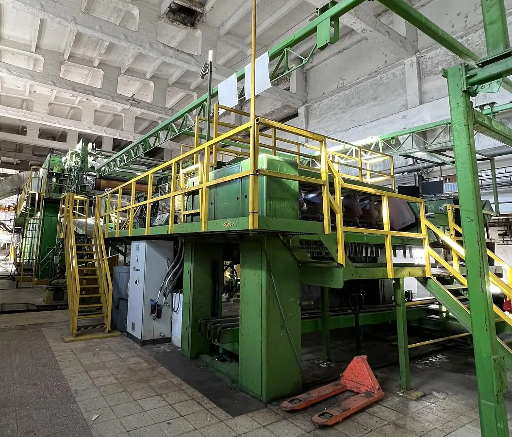 USED 1955 CZECHOSLOVAKIA CELLULOSE PRODUCTION LINE