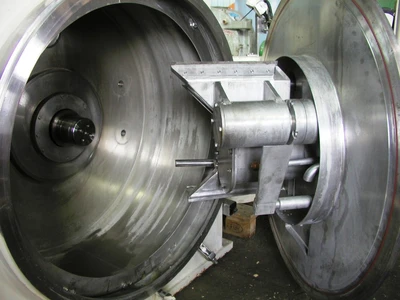 Ellerwerk 936H peeler centrifuge, 316SS.