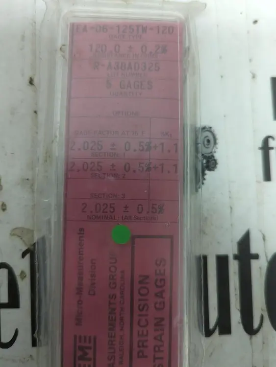 New | in-Stock MICRO-MEASUREMENTS EA-06-125TW-120 Transducers | Surplus Asset Holdings #1226617