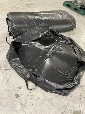 USED POWERBLANKET 550 GALLON IBC TOTE BLANKET LOT OF 2 BLANKETS (1 CONTROLLER)