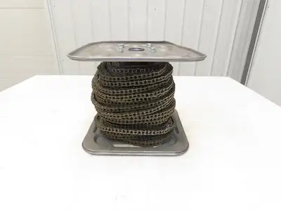 Daido Kogyo DID35F Sharp Top Conveyor Roller Chain #35 Serrated 150 Ft Roll