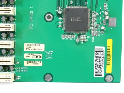 USED ABB 2-A236-1071 BACKPLANE BOARD 2A2361071