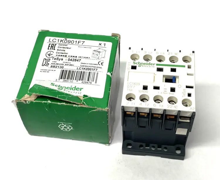 Used SCHNEIDER ELECTRIC CONTACTOR, TESYS K, 3P, AC-3 PLC Contactors Michigan US | Maverick Industrial Sales #1089058