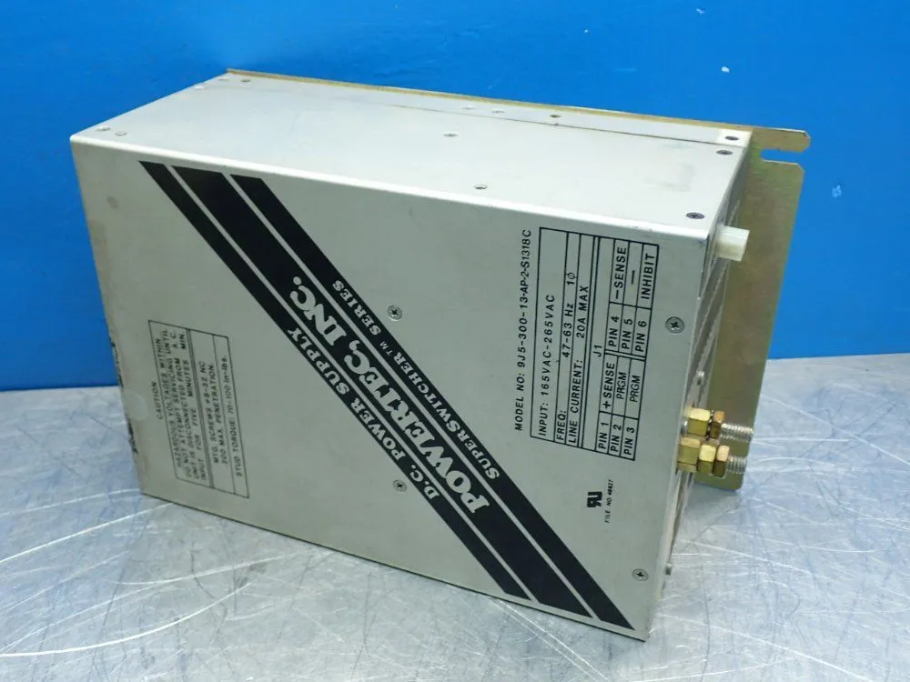 Used POWERTEC INC 9J530013AP2S1318C DC Power Supplies Ohio US | HGR 24 #1070192