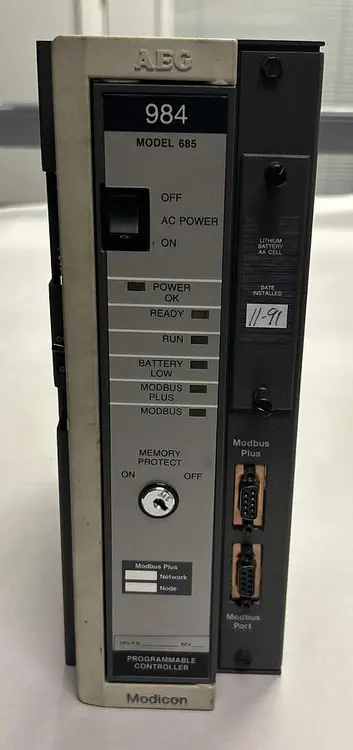 Used MODICON AS-9715-001 Programmable Logic Controllers Ohio US | Surplus Asset Holdings #1237595