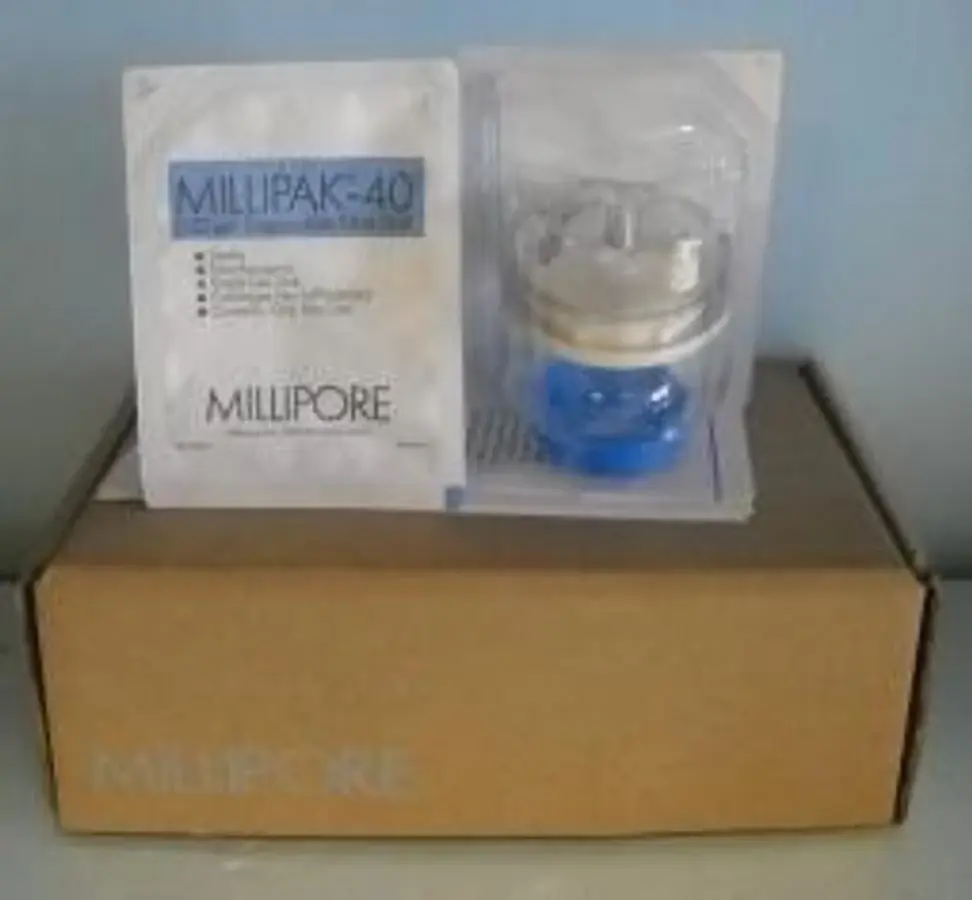 QTY. 2. MILLIPORE MILLIPAK-40 022 MU METER DISPOSA...