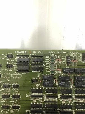 Hitachi CW005-RI-IOU 68E2,122720 Computer Card/Control Board